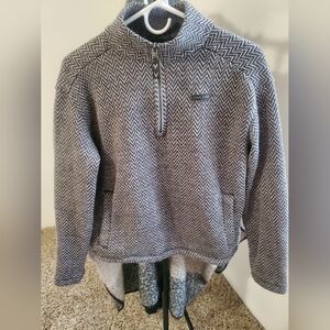 Cinch Blue and White Patterned Jacket